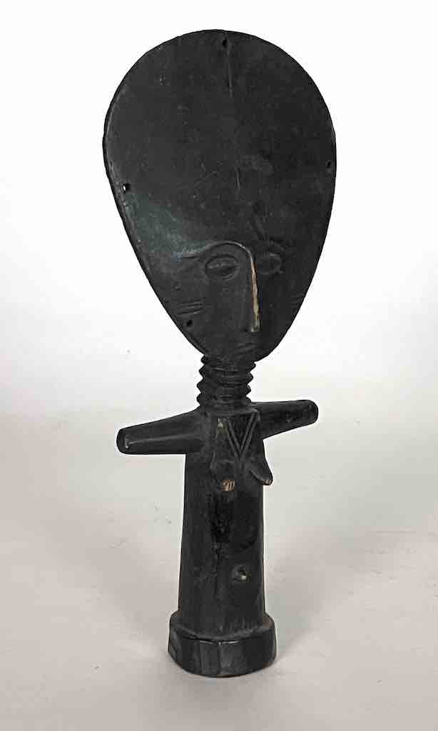 Asante Vintage Wood Akua Ba Awaba Fertility Figure Ghana Statue | 10"