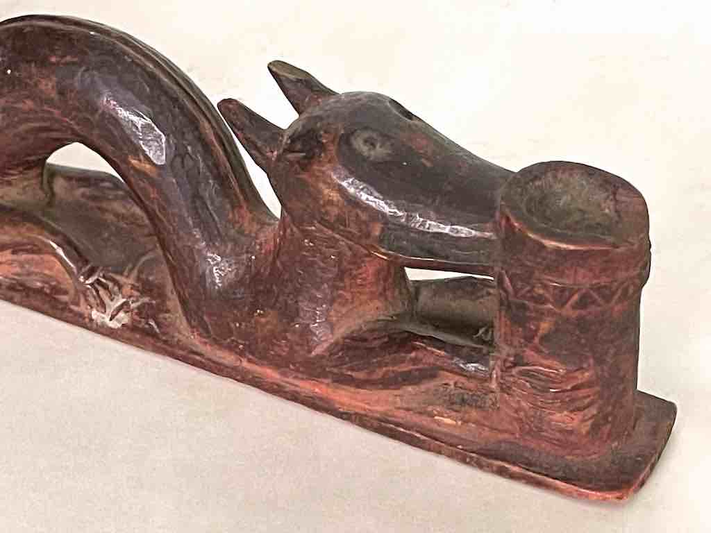 Antique Vietnamese Dragon Figure Divination Statue