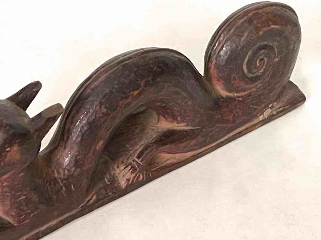 Antique Vietnamese Dragon Figure Divination Statue
