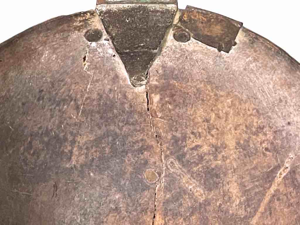 Traditional Vintage Wood & Metal Ceremonial Tuareg Ladle