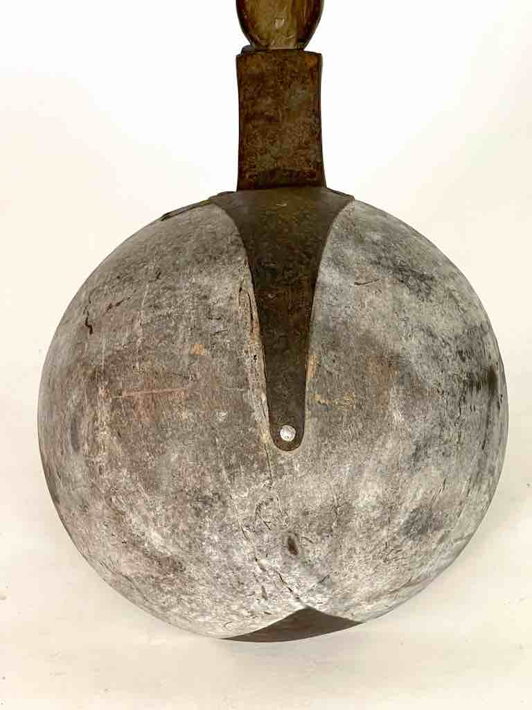 Traditional Vintage Wood & Metal Ceremonial Tuareg Ladle