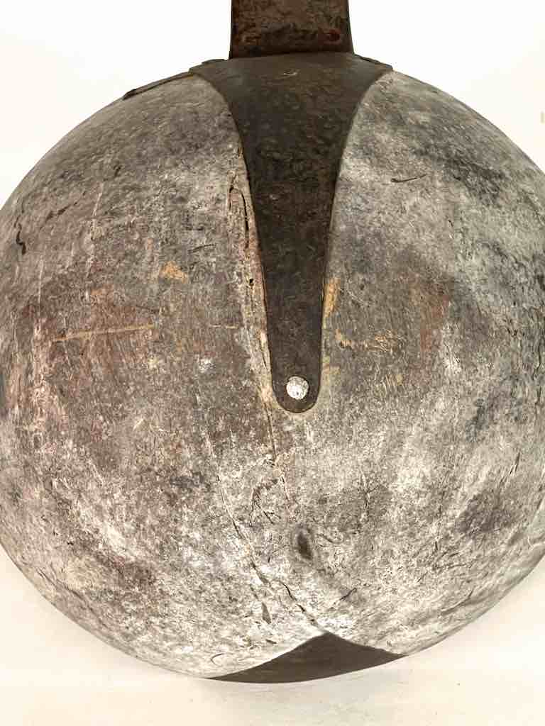 Traditional Vintage Wood & Metal Ceremonial Tuareg Ladle