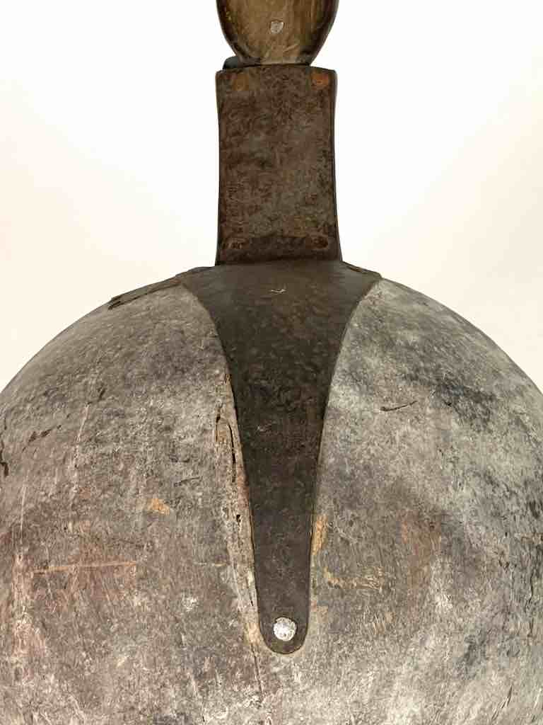 Traditional Vintage Wood & Metal Ceremonial Tuareg Ladle