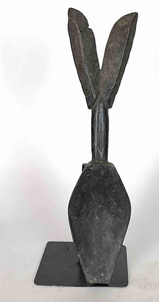 Traditional Vintage Wooden Ceremonial Baule Spoon
