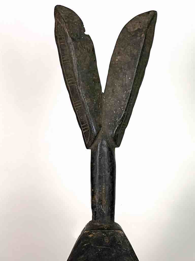 Traditional Vintage Wooden Ceremonial Baule Spoon
