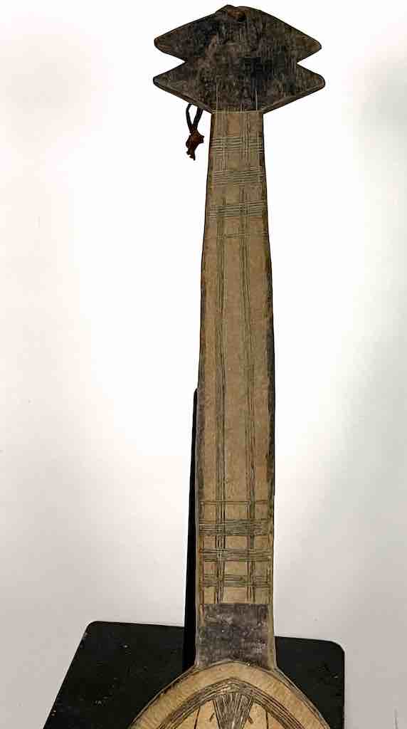 Large Traditional Vintage Wood Ceremonial Tuareg Spoon