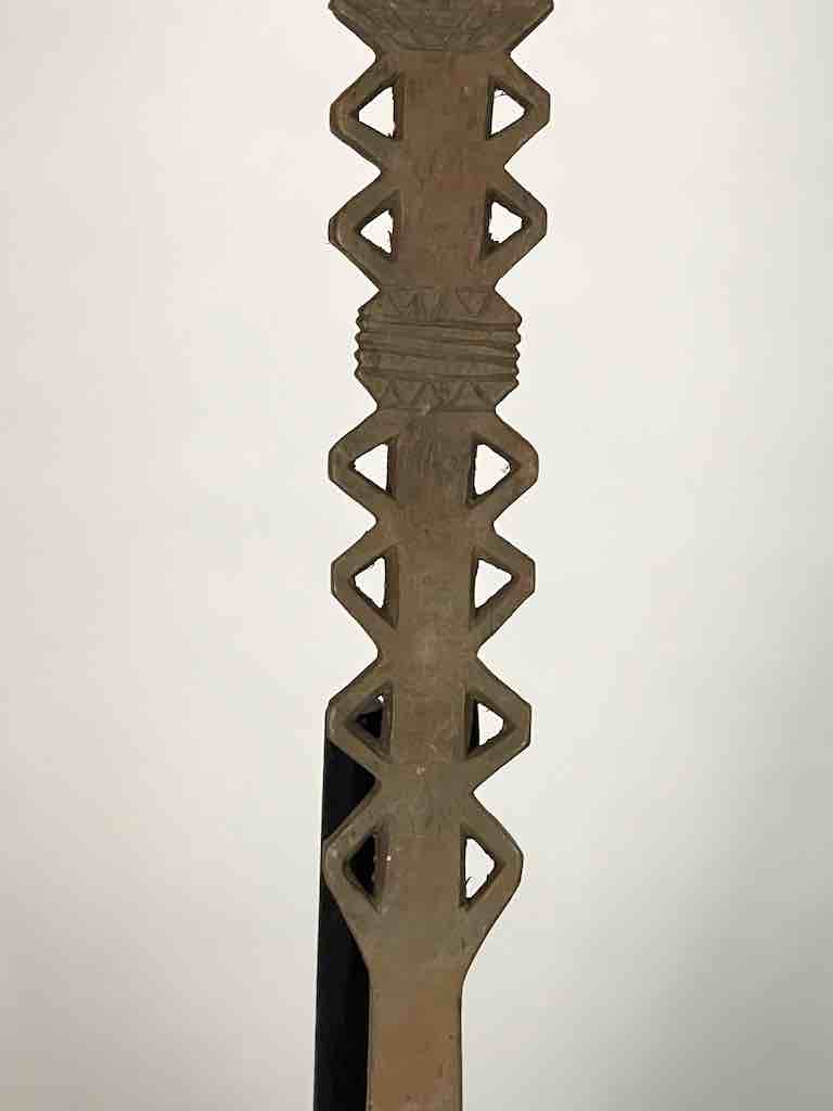 Traditional Vintage Wooden Ceremonial Baule Spoon