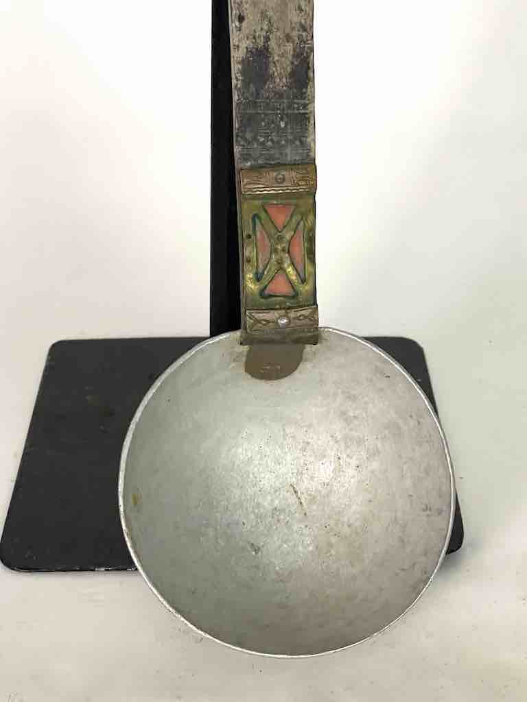 Traditional Vintage Aluminum Decorated Ceremonial Tuareg Spoon