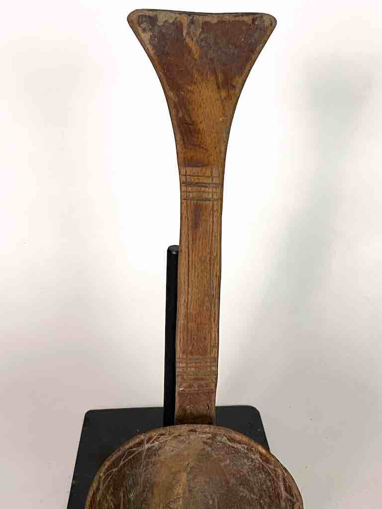 Traditional Vintage Wood Ceremonial Tuareg Spoon
