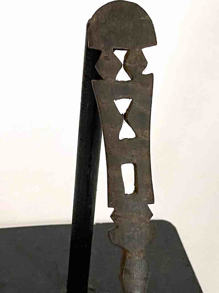 Traditional Vintage Wooden Ceremonial Baule Spoon