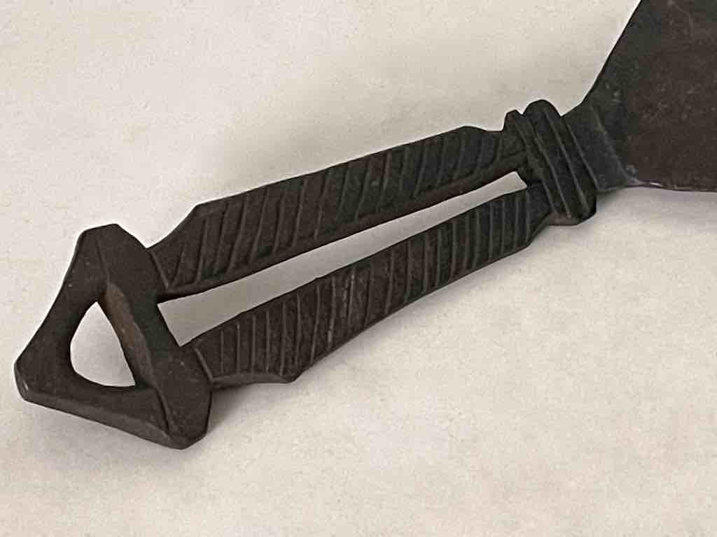 Traditional Vintage Wooden Ceremonial Baule Spoon