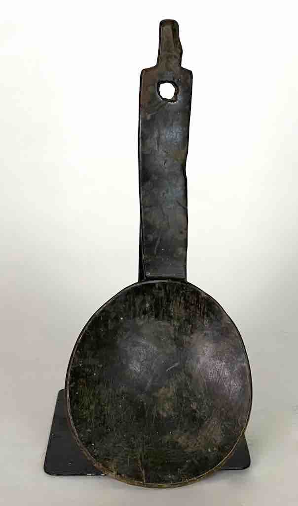 Traditional Vintage Very Old Wooden Utility Baule Ladle