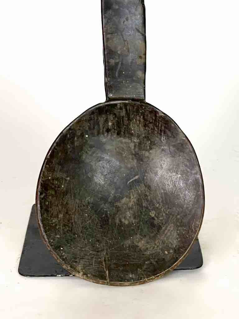 Traditional Vintage Very Old Wooden Utility Baule Ladle