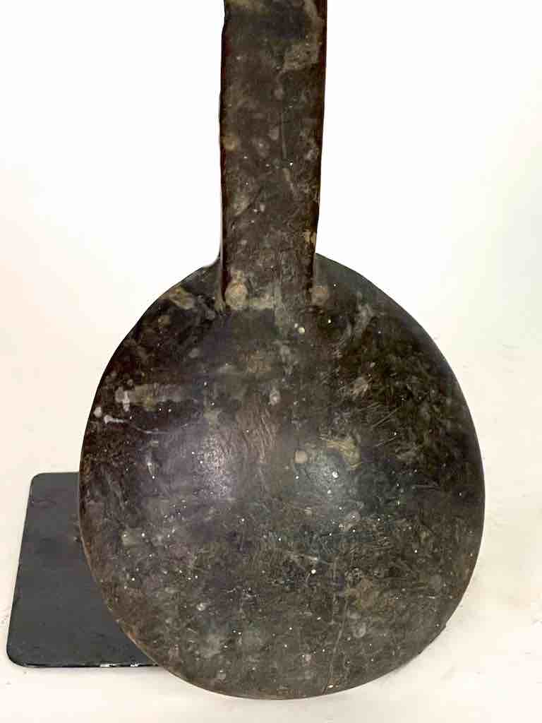 Traditional Vintage Very Old Wooden Utility Baule Ladle