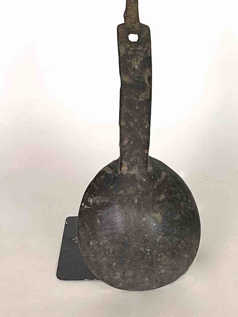 Traditional Vintage Very Old Wooden Utility Baule Ladle