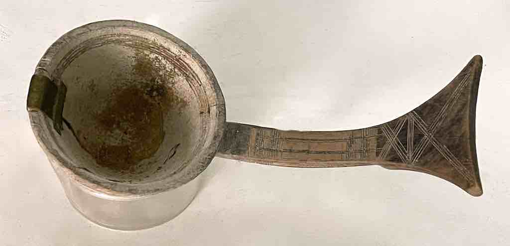 Traditional Vintage Wooden Utility Tuareg Ladle