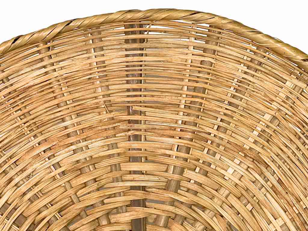 XXL Woven Palm Frond Basket Tray/Disk