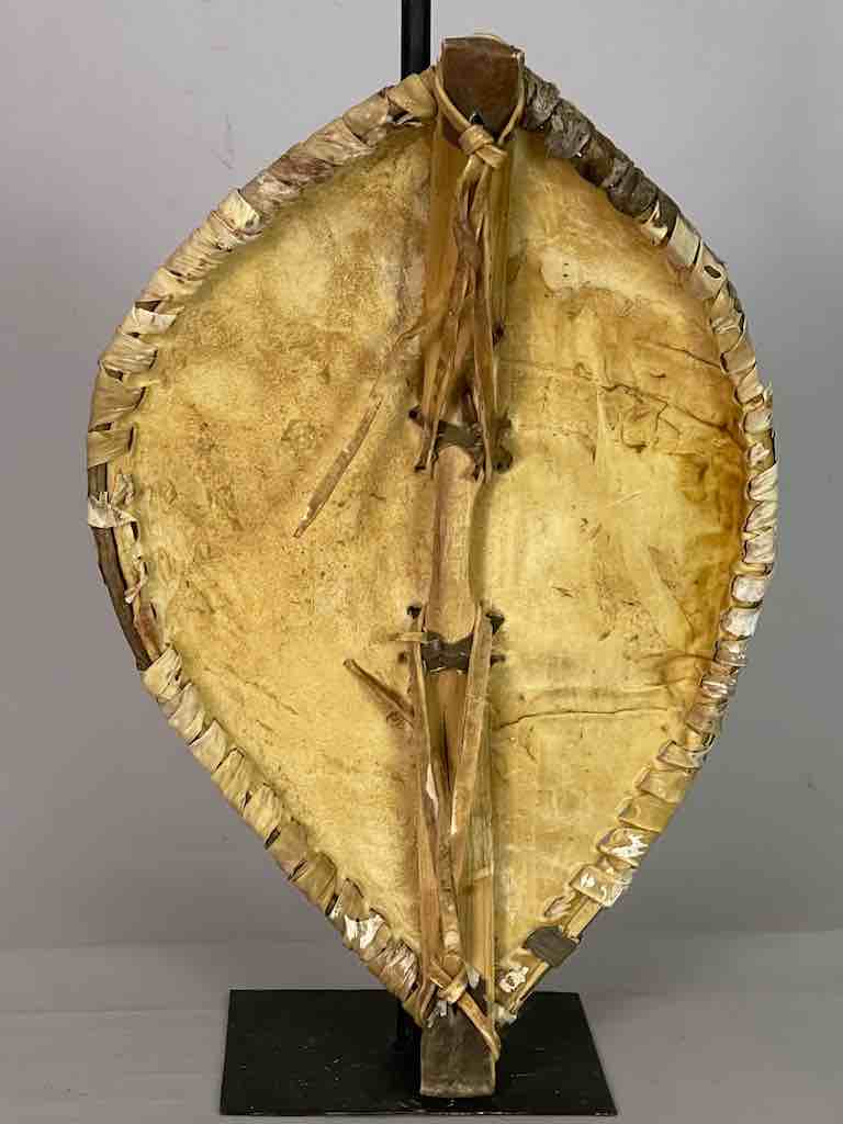 Maasai Shield Distressed, on Stand - Kenya