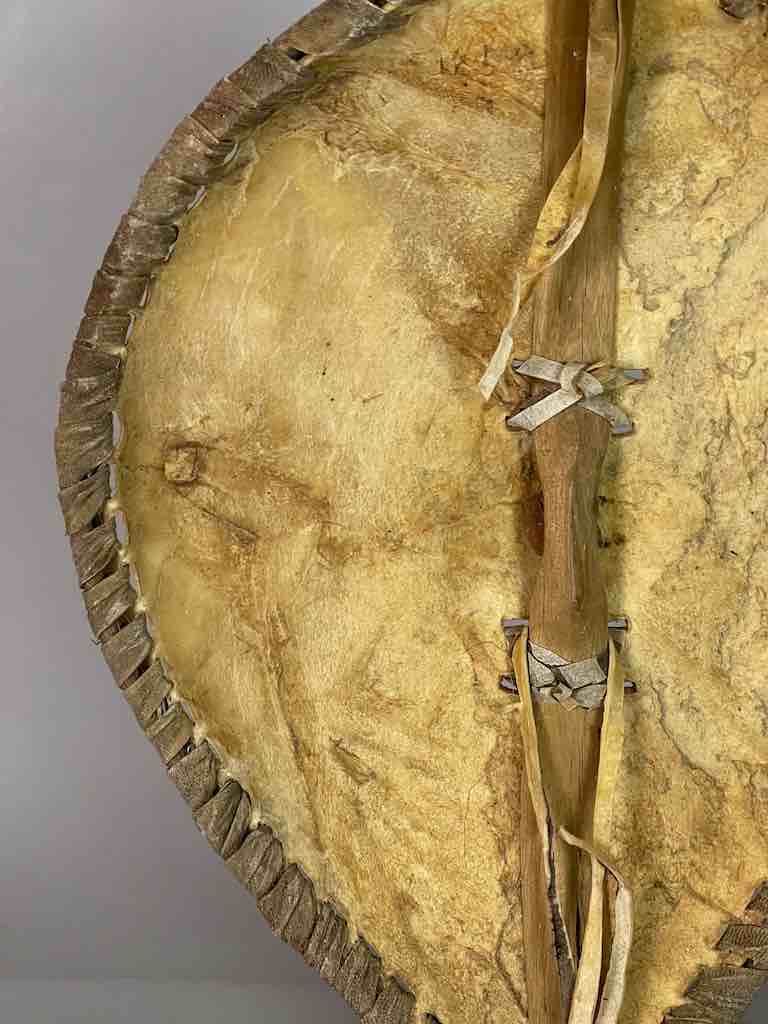 Maasai Shield Distressed, on Stand - Kenya