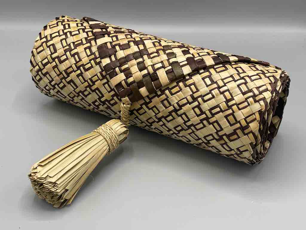 Table Runner Handwoven from Pandan Straw | Natural/Brown
