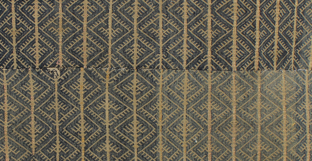 Vintage Muong Textile Blanket from Vietnam | 54" x 29" - Niger Bend