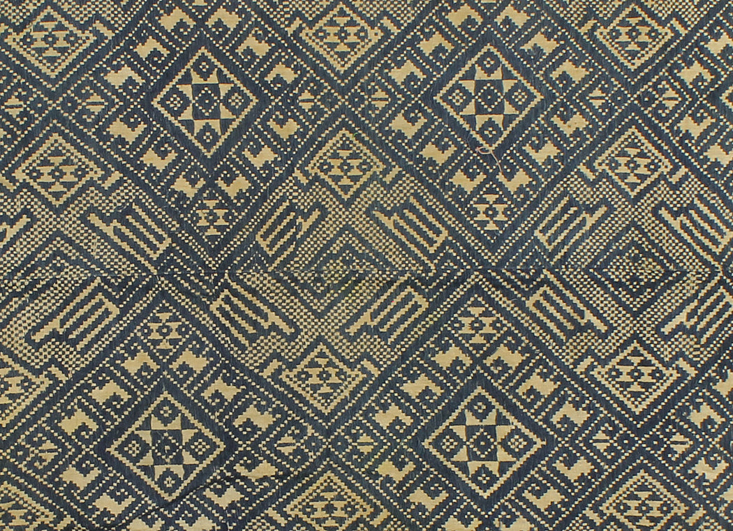 Vintage Muong Textile Blanket from Vietnam | 58" x 34" - Niger Bend