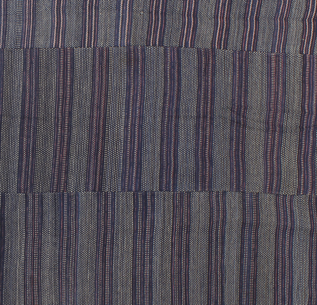 Vintage Nung Textile Quilt from Vietnam | 65" x 44" - Niger Bend