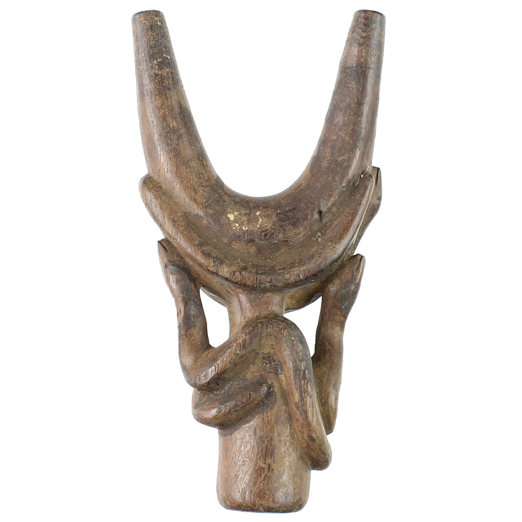 Vintage Baule Slingshot from Ivory Coast, Africa - Niger Bend