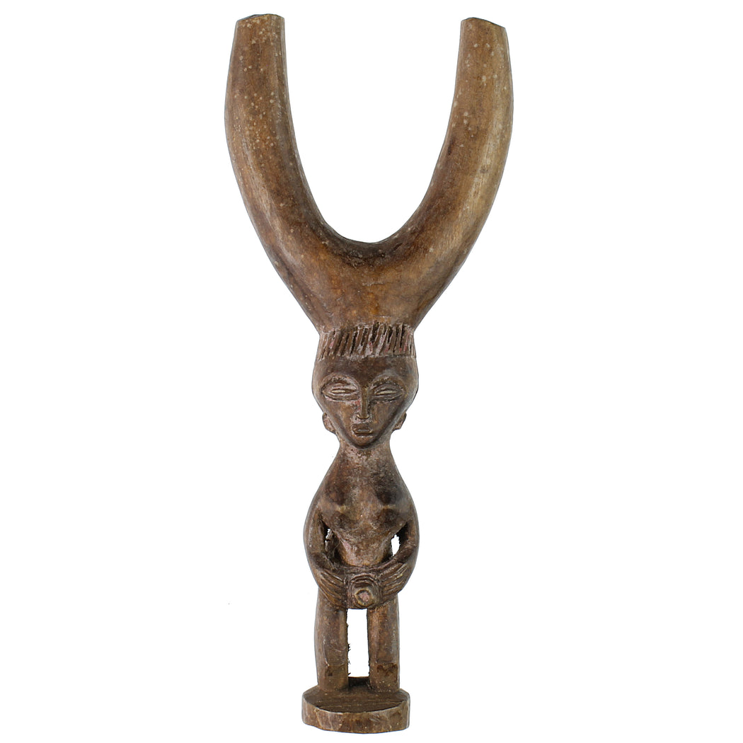 Vintage Baule Slingshot from Ivory Coast, Africa - Niger Bend