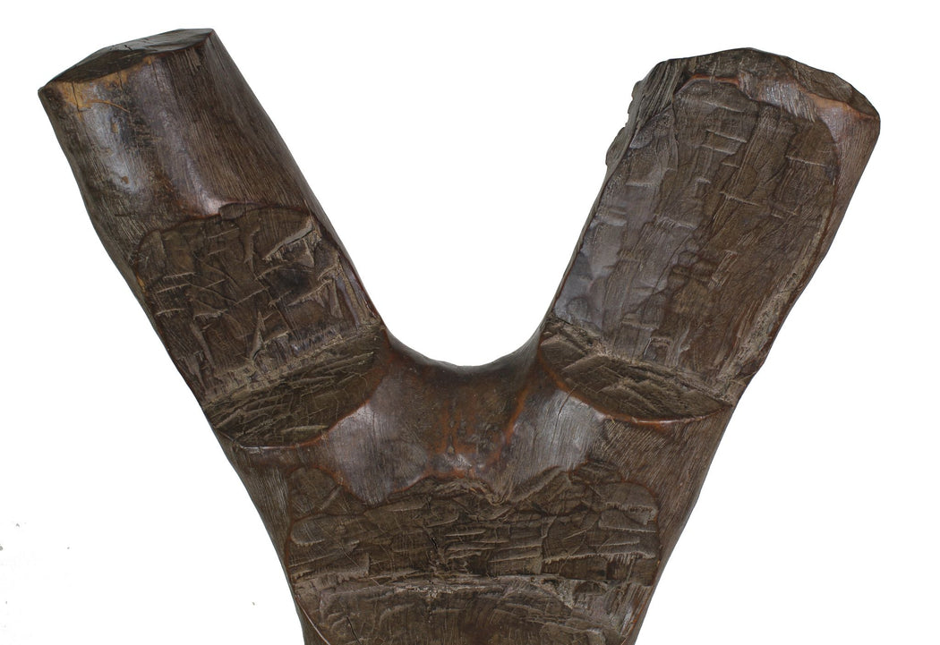 Antique African Dogon Ladder 62" x 17" - Niger Bend