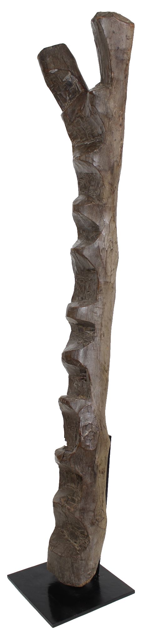 Antique African Dogon Ladder 62" x 17" - Niger Bend
