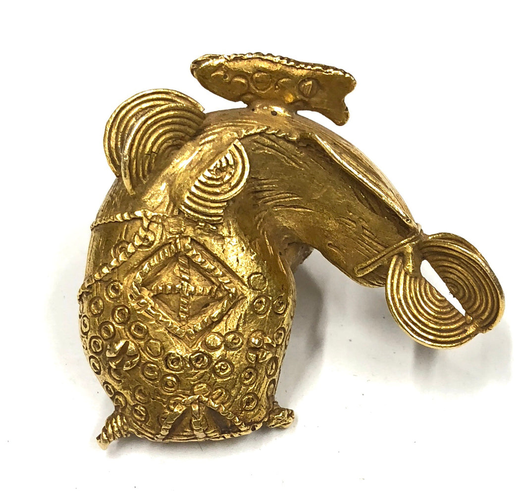Gold Mud Fish Ring - Niger Bend
