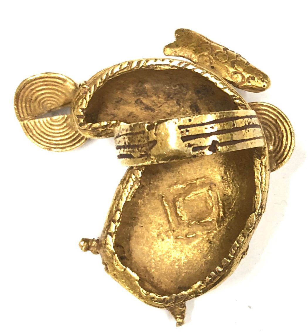 Gold Mud Fish Ring - Niger Bend