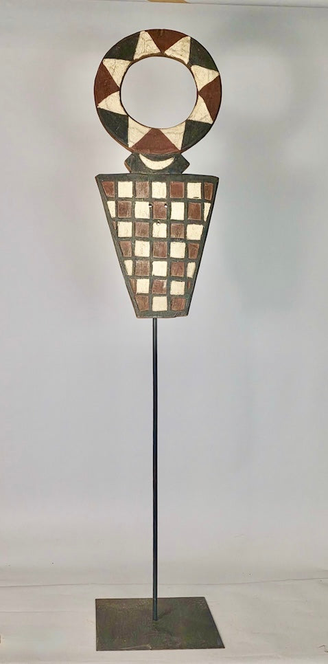 Medium Nafana Female Bedu Mask  - Ivory Coast