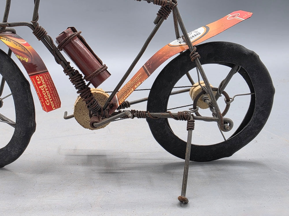 African Recycled Rubber Tire Mountain Bike - Burkina Faso - Niger Bend