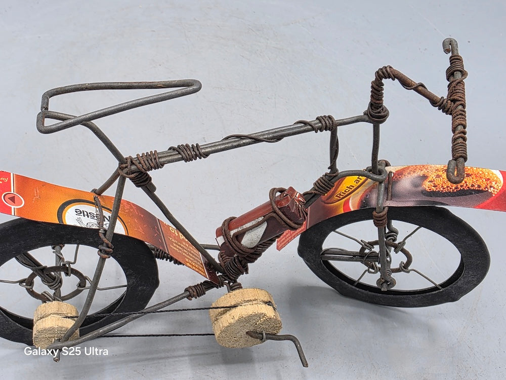 African Recycled Rubber Tire Mountain Bike - Burkina Faso - Niger Bend