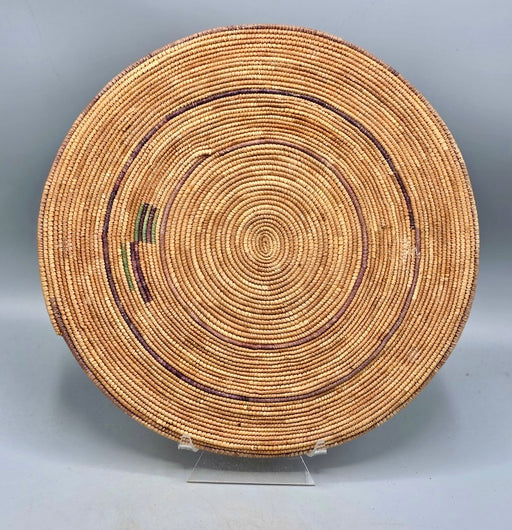 Best Most Finely Woven Flat Disk Fulani Basket - Mali - Niger Bend