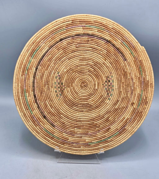 Best Most Finely Woven Flat Disk Fulani Basket - Mali - Niger Bend