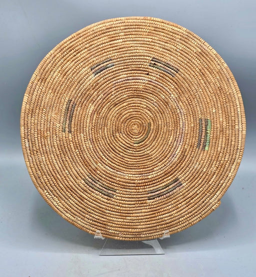 Best Most Finely Woven Flat Disk Fulani Basket - Mali - Niger Bend