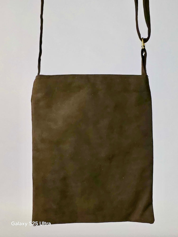 Single Sided Tote made of Vintage Hmong Indigo Tribal Vietnamese Cloth