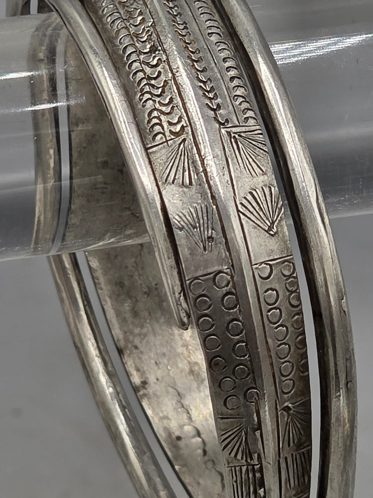 Chinese Ethnic Minority Silver Bracelet - Yunnan Province