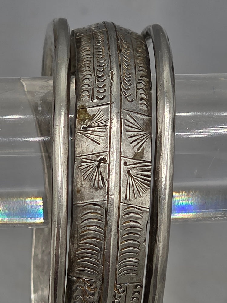 Chinese Ethnic Minority Silver Bracelet - Yunnan Province