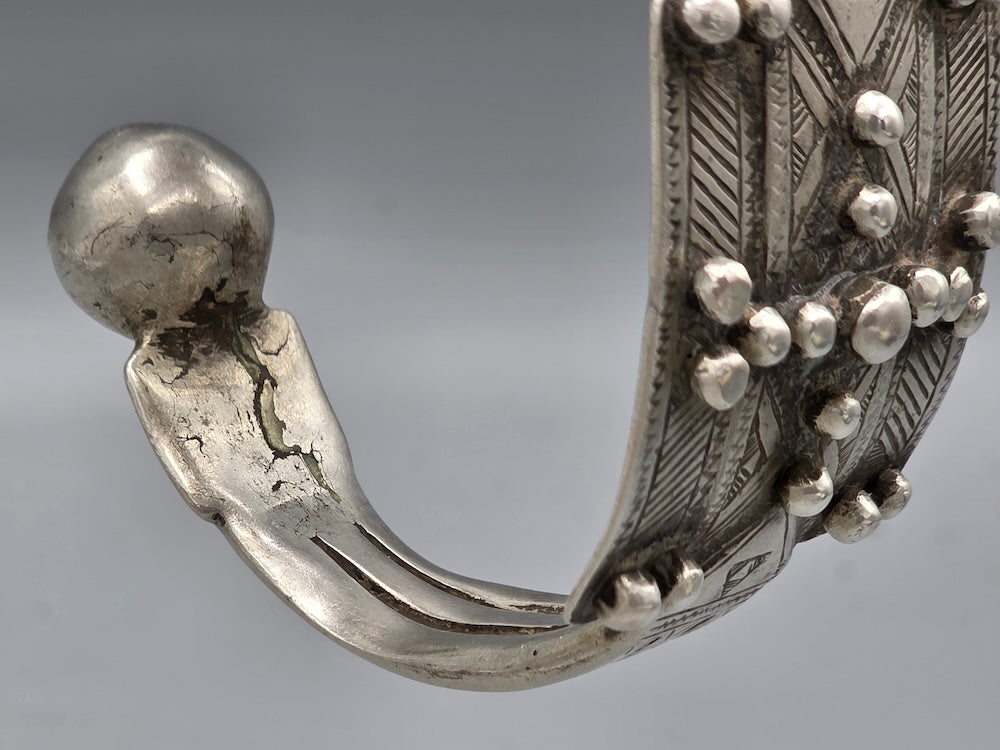 Vintage Silver Khalkhal Anklet - Mauritania