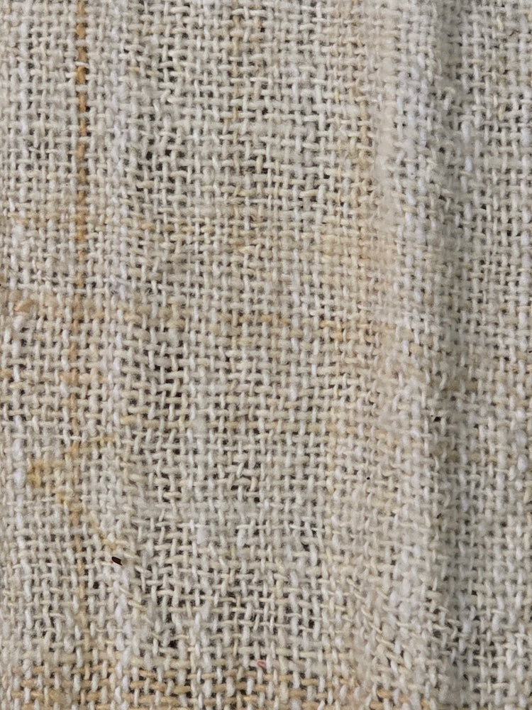 Full Size Mossi Homespun Cotton Natural Textile - Burkina Faso