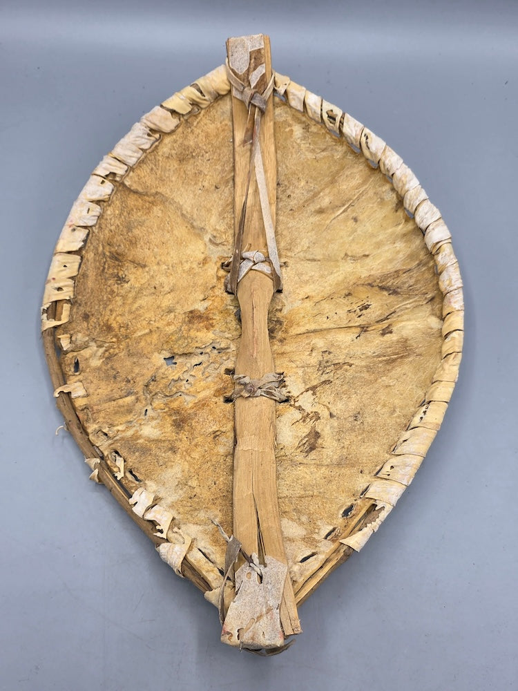 Maasai Shield Distressed, on Stand - Kenya