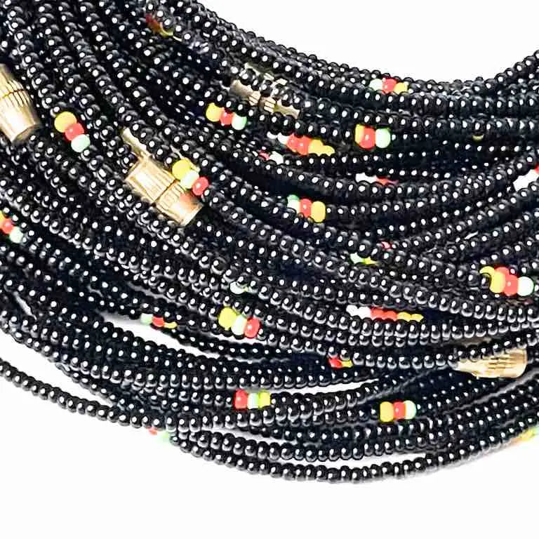 Single strand, single color tiny bead bracelet