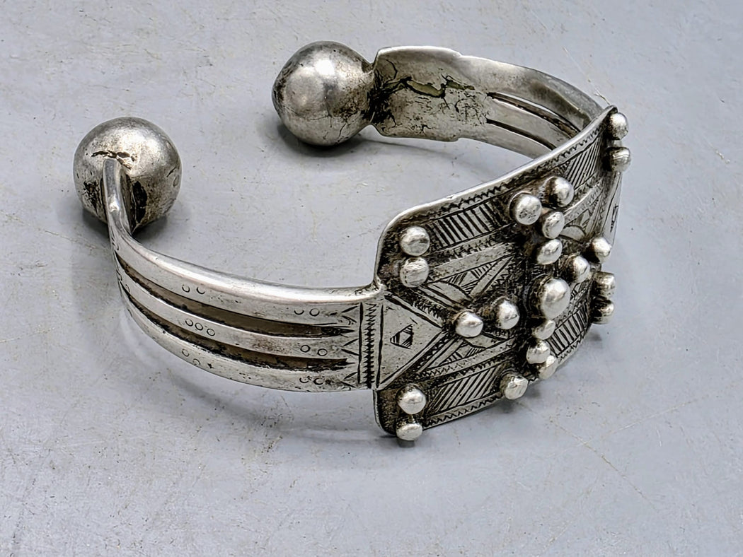 Vintage Silver Khalkhal Anklet - Mauritania
