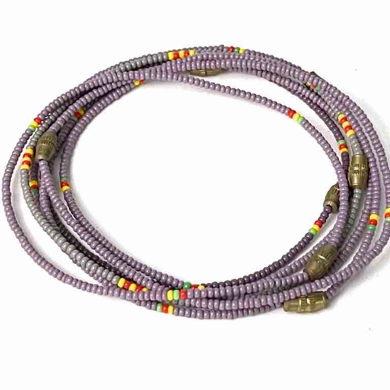 Single strand, single color tiny bead bracelet