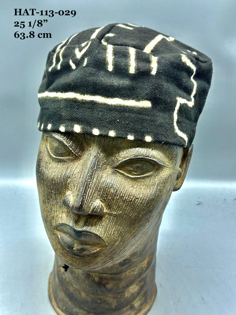 Genuine Mudcloth Kufi Hat - Mali