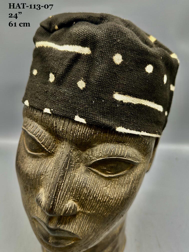 Genuine Mudcloth Kufi Hat - Mali